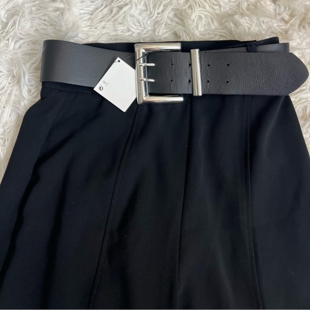 ZARA‎ BELTED FLARE PANTS - Picture 9 of 10